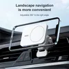 15W شحنات لاسلكية مغناطيسية لـ iPhone 13 12 Car Magnet Mount Mount حامل الهاتف السريع الشاحن