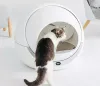 Cat verzorging automatische zelfreiniging katten sandbox smart kattenbak gesloten lade toilet roterende training afneembare bedpan huisdieren accules7561178