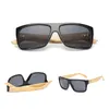 Occhiali da sole vintage da donna per uomo Occhiali da sole in bambù Designer Protezione UV400 per occhiali da sole in legno naturale da donna Alta qualità