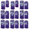 Verdiende basketbal icoon klassiek gedrukt Rudy gay jersey 8 Hassan Whiteside 21 Patrick Beverley 22 Malik Beasley 5 Jarred Vanderbilt 0 Walker