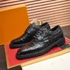 Fashion Mens Dress Schuhe formelle Patchwork Lederschuh Fashion Handgefertigte Hochzeitsfeier Männer 38-45