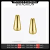 Hoop Huggie Enfashion U Shape Hoop Earrings Gold Color Söt geometrisk liten cirkel Hoops Earings Fashion Jewelry for Women Gift AROS E191114 230206