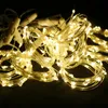 Strängar 3x3m 300LEDS Gardin Ice Line Fairy Light Decoration Led Christmas Garland Indoor Outdoor Party Garden Scen Dekorativa Lights