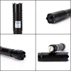 Burning Blue Laser Pointer Potente 445nm 10000m Burns Torch 450nm Focusable Flashlight Burn Match con 5 Star Cap 220510