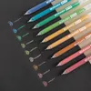 Penne gel 9pcs Morandi Grey Pen Set Multi Color Mark Retro Marker Liner 0.5mm Ballpoint Per Journal School Art Stationery SuppliesGel
