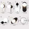 Moderne Led Wall Lamp Glass Gold Lighting SCONCES LIVEN SLAAPKAMER BADAGGRAPTER RESTASTER RESTANT DINENDE INDOR HOME Decoratie Licht