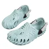 Verão Nice e legal Slipper de impressão digital personalizada Praia casual de sandals de orifício ao ar livre fabricante fabricante