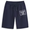 Shorts masculinos calças calças casuais Slim Fit Sport Troushers Custom Your Logo Fitness Elastic Fornests for Dropmen's