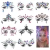 Andere make-up 3D Sexy Tattoo Stickers Tijdelijke Tattoos Glitter Fake Tattoo Rhinestones voor Vrouw Party Gezicht Juwelen Tatoo Eyes Sticker Groothandel in Bulk