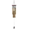 Handmade 27 Tubes Wind Chimes for Outside Decoration Tuned Hummingbird Wind Chime Soothing Melodic Deep Tones Outdoor Decor 220407