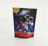 Space Astronaut Mylar Bags Design Smell Proof Pouch 3.5g Packing Stand Up Pouches Zipper Print Resealable packaging bag