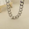 150g charm shiny silver men's heavy huge Cuban Chain Stainless steel 14mm Chain Necklace 23.6''for gifts