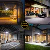 Solar Security Lamp 900 Lumens Outdoor Indoor Solar Powered Floodlight Waterproof Street Light with Remote Control for Garden