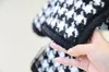 Filles ensembles vêtements pour enfants automne hiver Plaid coréen étudiant costume tricot Cardigan pull + jupe courte 2 pièces enfants tenues 220326