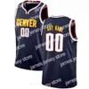 새로운 2022 75th Custom Denver'''men Nuggets'Jersey Womn Youth Nikola 15 Jokic''jamal 27 Murray 50 Aaron Gordon 1 Michael Porter Jr. Basketball