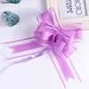 100pcs duży rozmiar 50 mm Piękny stały kolor Pull Bowbon Pakowanie Pakowanie Flower Bow Bowknot Party Wedding Car Dekoracja 2204722184