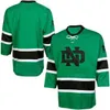 MThr Custom University of North Dakota Road Jersey Hommes Femmes Jeunes Blanc Noir Haute Qualité 100% Couture N'importe Quel Nom Numéro Maillots De Hockey