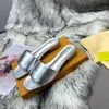 Revival Plat Muilezels Slippers Schoenen 2022SS Mannen Vrouwen Dia's Sandalen Designer Goud Zilver Zwart Roze Oranje Blauw Waterfront Bruin Wit Zomer Slippers