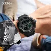 Polshorloges Addies militaire led Watch Elektronische klokchronograaf voor mannen 30m waterdichte sport buitenshuis Relogio naviforwristwatches