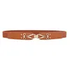 Ceintures Bonne vente femmes ceinture ceinture élastique ceinture élégante pour robe boucle en or noir mode bracelet en cuir ceintures ceintures Fier22