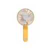 Favors Mini Handheld Fan USB Fan fan przenośny składany stół wentylator Kobiety domowe biuro Outdoor Low Hałas Fan GC0915