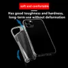 iPhone 11 Transparent Soft TPU Phone Cases for iPhone 13 12 Mini 11 Pro Max XS XR X 6 7 8 Plus 6S SE2 11 360 Full Clear Ultra-thin Silicone Crystal Cover