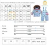 2022 moda bambini vestiti 2 pezzi tute tuta da neve piumino per ragazze giacca bambini vestiti per ragazzi parka inverno neve usura J220718