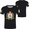 Vlag van Nizjni Novgorod Oblast T-shirt gratis aangepaste naam nummer vlaggen van de federale onderdanen van Rusland T-shirt teamkleding 220702