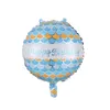 18 인치 생일 테마 호일 풍선 헬륨 라운드 풍선 성인 생일 파티 장식 아이 베이비 샤워 볼 f0527