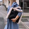 Grands fourre-tout hiver fourrure femmes sacs à main en peluche Pu cuir sac à bandoulière noir sacs de créateurs pour les femmes 220616