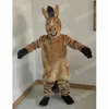 Halloween paardenmascotte kostuum hoogwaardige cartoon anime thema karakter volwassenen maat kerst buiten advertentie outfit pak