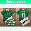 1998 Mexico Kids Kit Voetbalshirts BLANCO HERNANDEZ H. SANCHEZ RAMIREZ GARCIA ASPE Thuis Uit Voetbalshirt Uniformen