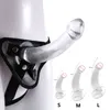 Massager Vibrator Sex Toys Penis Cock Strap-on realistische Dildo-broek voor mannen Double Dildo's met ringen man strapon riem games voor volwassenen seksspeeltjes dropshipping