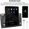 10 '' شاشة تعمل باللمس carplay Android Auto Monitor Car DVD Video Player Double DIN GPS التنقل مع راديو مركبة زجاجي مرآة 2.5D