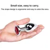 sexy Vibrator Metal Anal Toys For Women Adult Products Men Butt Plug Stainles Steel -toy DildoToys 11 Color