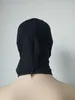 Siyah Beyaz Kostüm Aksesuarları Lycra Maske Kaputu Kırmızı Spandex Hood