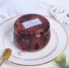 Scented Candle Jar Empty Round Tinplate Can DIY Handmade Candle Tea Food Candy Tablet Accessories Storage Box With Lid SEAWAY ZZF14299