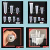 Packing Bottles Office School Business Industrial Cap 5Ml 10Ml 15Ml 20Ml 30Ml 50Ml 100Ml Clear Plastic Lotion Soft Tubes Container Empty C