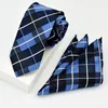 TIES TIES Quality TIE TIN للرجال مجموعات Hanky ​​DOT مخططة الرقبة Hombre 6 سم Gravata Slim Wedding Partybow