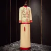 Ethnic Clothing Arrival Male Chinese Style Costume Groom Dress Jacket Long Gown Traditional Wedding Qipao For MenEthnic240l