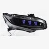 Feux de voiture pour Civic X FC1 FC2 FC5 20 16 – 2021, phares LED en diamant DRL, clignotant dynamique, accessoires d'assemblage, mise à niveau