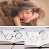 CAPS HATS Född Baby Girl Boy Flat Glasses POGRAPHY PROPS GENTLEMAN STUDIO Shoot Clothing Accessories Caps