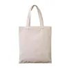Promotions de haute qualité mode coton personnalisé imprimé sac en toile à main douce épaule