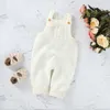 Kläder sätter baby romper set stickad höst född tjej pojke lång ärm kappa jumpsuit outfit hatt 3pc mode solid spädbarn kostym tröjaduk