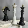 VILEAD 1 pièces pièces d'échecs Figurines pour décoration intérieure bureau salon décoration de la maison accessoires échecs modernes ornement 220329