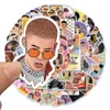 100PCS/Set Poster Skateboard Stickers singer For Car Laptop iPad Bicycle Motorcycle Helmet Guitar PS4 Phone fridge Decals PVC water bottle Sticker