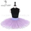 Preto Azul tule meia ballet tutu praticando ensaio clássico bailarina ballet tutu traje BT8923