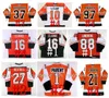 Volantini vintage Maglia da hockey retrò JOHN LeCLAIR ERIC DESJARDINS PELLE LINDBERGH RICK TOCCHET Bobby Clarke PETER FORSBERG Eric Lindros JEREMY ROENICK