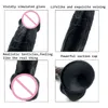 Il più nuovo grande enorme dildos nero strapon spesso gigantesco calcio di dildo realistico anale con una tazza di aspirazione grande pinis morbido sexy giocattolo per donne