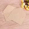 Cadeau cadeau 50pcs / lot enveloppes de papier artisanal enveloppe de style européen vintage pour carte scrapbooking livraison rapide cadeau